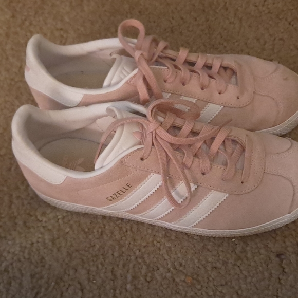 Pink and White Adidas - Picture 1 of 4
